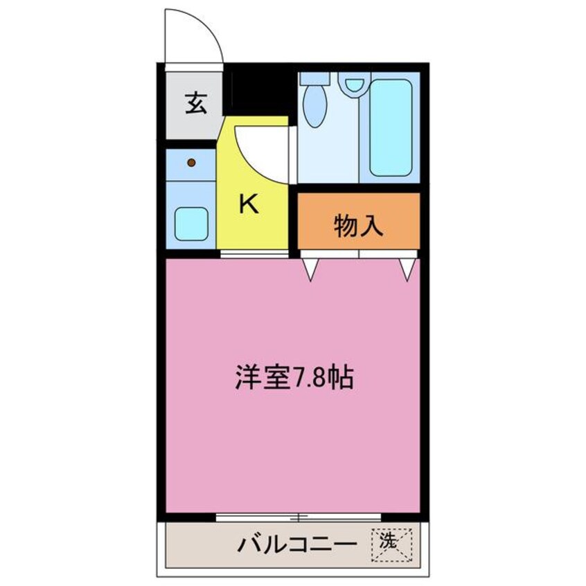 間取図 ブルール文教