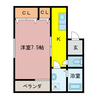 間取図 サングレイス