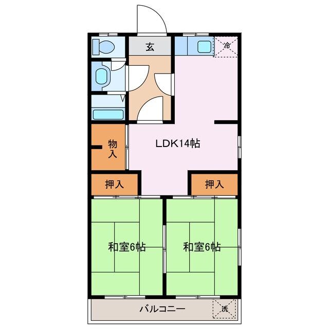 間取り図 第一セダーマンション