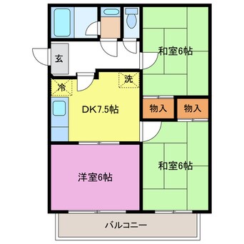 間取図 グランスメゾン壱番館