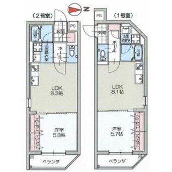 間取図 ヴィオラ文教町