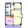 ビューコート久保壱番館 1LDKの間取り