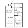 スカイガーデン 1LDKの間取り