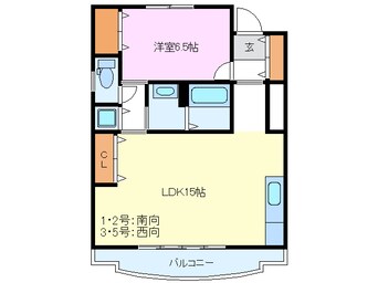 間取図 テルツァ上土狩