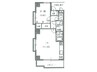 ルインズⅡ 1LDKの間取り