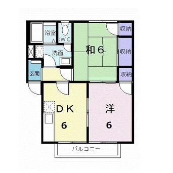 間取図 サンライズＫＳ