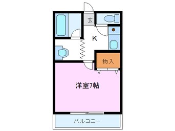 間取図 サンロードB