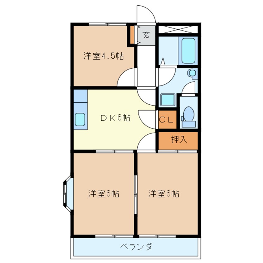 間取図 ストーンパレス