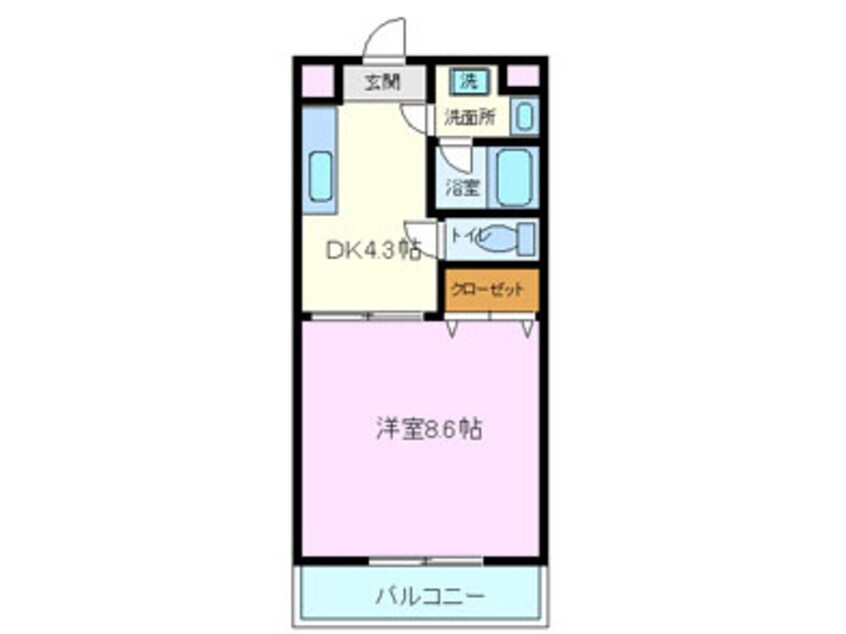 間取図 グリーンヒル・タカハシ