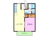 Ｌａｂ南一色 1LDKの間取り