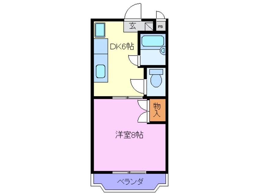 間取図 シーザーズ・パレス