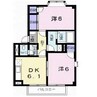 コータコートⅠ 2DKの間取り