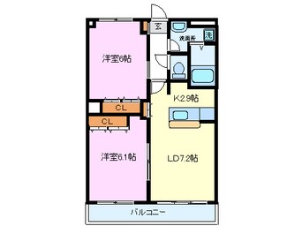 間取図 ルミナスハイツ市川