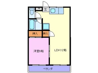 間取図 ラビットハウス　アイディ