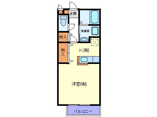 間取り図 ラコリンヌ　ダボンドンス