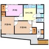 鈴木荘 3DKの間取り