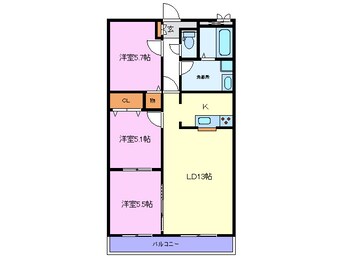 間取図 Royal garden学園通りⅡ