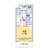アビテ・ヴィルⅡ 1Kの間取り