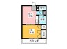 ハウス№1 1DKの間取り