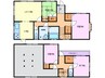 岩波戸建 4LDK+Sの間取り