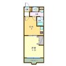 RICO　GARDEN　HILLS 1DKの間取り