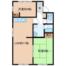 サンモール富士見 2LDKの間取り