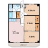ニューマリッチ美貴 3LDKの間取り