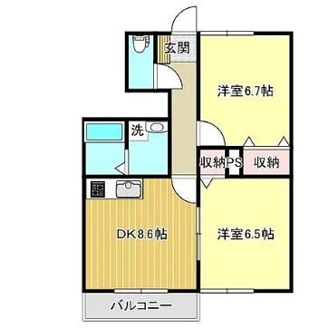 間取り図 グレイスタウン緑ヶ丘