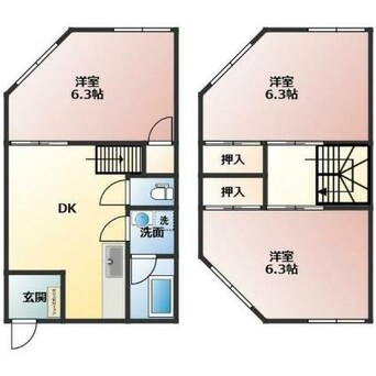間取図 サンハルクSK１