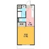 ルーシッドコート 1DKの間取り