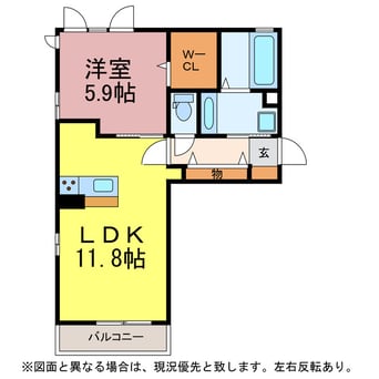 間取図 プランドールⅥ