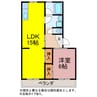 アマンレジデンス 1LDKの間取り
