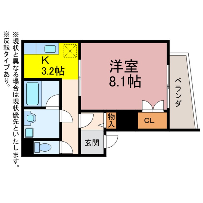 間取図 ラ・カゼッタ