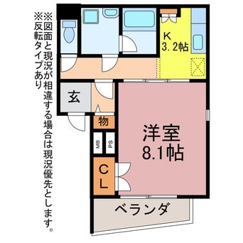 間取図 ラ・カゼッタ