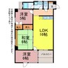 ウエスト１ 3LDKの間取り