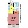 フリーダム 1Kの間取り