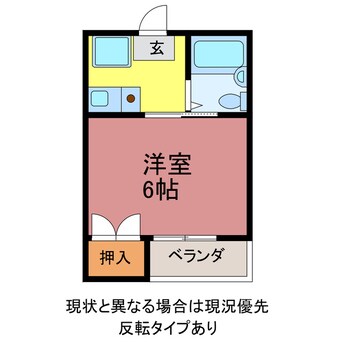 間取図 ハイツサライ