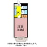 フィオーレ88 1Kの間取り