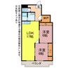 フィオーレ草間 2LDK+Sの間取り