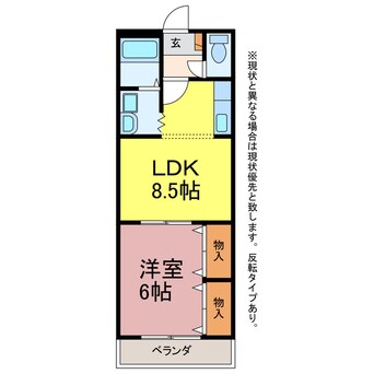 間取図 サンビレッジ２８