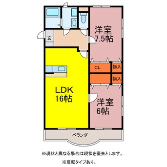 間取図 ロイヤルハイツ壱番館