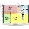 ロイヤルハイツ壱番館 2LDKの間取り