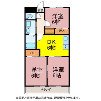 間取図 エステート２１