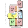 エクシード36 4DKの間取り