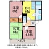サンハイムみどり 3DKの間取り