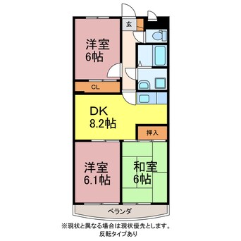 間取図 サンアルカディアＳ