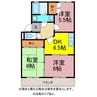 サンジェイド 3DKの間取り