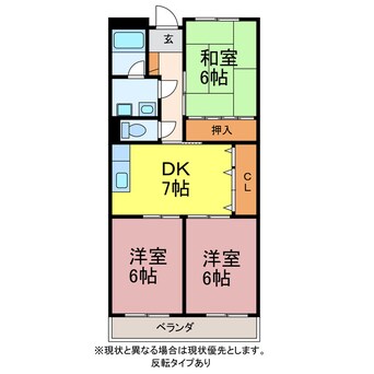 間取図 リンピア緑ヶ丘