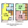 グレイスヴィラ 2LDKの間取り