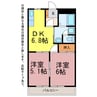 ノーブルタウン新栄 2DKの間取り